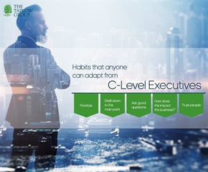 Habits that anyone can adapt from C-Level Executives